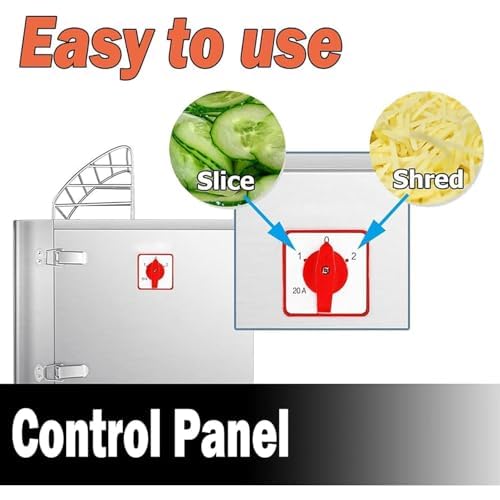 Cortadora Multiusos Eléctrica para Verduras 1100W miniatura 2
