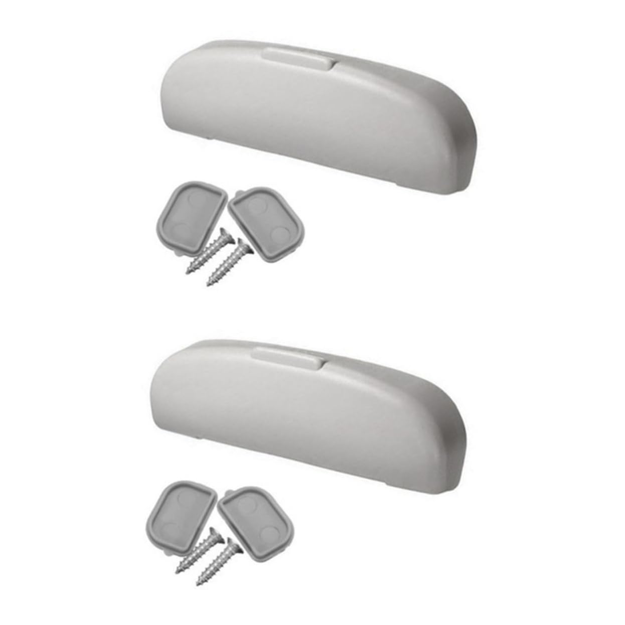 ULTECHNOVO 2stücke Auto Brillenhalter Für Sonnenblende Praktische Aufbewahrungsbox Für Sonnenbrillen Installieren Langlebig Und Geeignet Für Und Andere Modelle