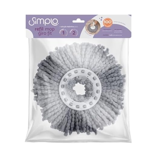 Refil de microfibra para mop giro fit - Simplo
