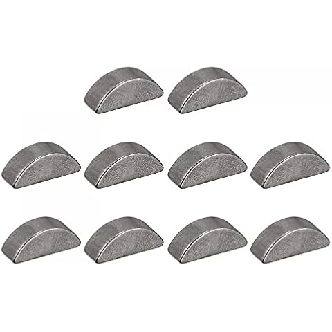 Clavette Demi Lune 25pcs sourcing map Cover