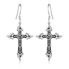 Gothic Cross Earrings