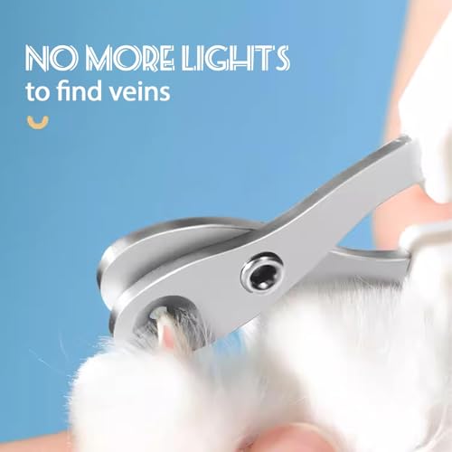 Fokroin 2 Piezas Cortauñas Gato, con 2 Piezas Lima de Uñas, Corta Uñas Gatitos Profesional, Profesional Corta Uñas de Acero Inoxidable Uñas para Gatitos, Conejos, Cobaya y Mascotas Pequeños - imagen 2