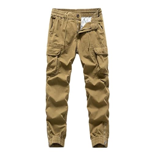 Pantalon cargo pour homme style coréen idéal pour les sorties urbaines