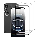 KPNS iphone 16e ガラスフィルム【2+2枚セット】ガイド枠付き 日本素材製 強化ガラス iPhone16e 用 ガラスフィルム カメラフィルム カバー アイホン16e 保護フィルム