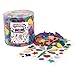 Colorations Bucket of Fun Foam Shapes Multicolor Arts and Crafts Material for Kids (1/2 lb.)