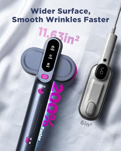 Travel Steamer for Clothes,100-240V Travel Steamer & Iron 2 in 1 with Fast Heat-Up - image 6