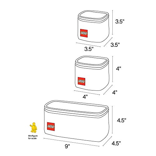 Lego CAC0099-959 Storage Organizer Cubes 3-Piece Set thumb #3