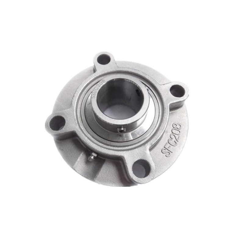 DINGGUANGHE 1PC P5 Flange Pillow Block Bearing UCFC204/205/206/207/208/209/210/211/212/213/214/215/218 Mounted Inserts Bearings(UCFC215 ID75mm)