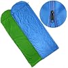Bivy ultraligero impermeable 260G, cubierta de saco de dormir de nylon PU portátil para camping, senderismo y viajes, lona plegable impermeable y protector solar 220X70cm azul miniatura 5