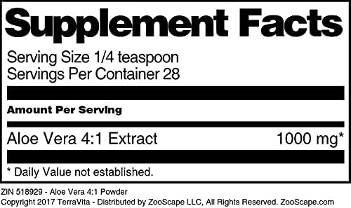 Miniatura 4 de Aloe Vera 41 Polvo (1 oz, ZIN 518929)