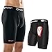 Shock Doctor Men's Core Compression Short with Bio-Flex Cup - Boys - Large - Black