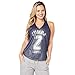 Zumba Loose Fit Mesh-Oberteil für Frauen Fitness Sportiv Workout Kleidung Damen, Metallic Night Sky, XS