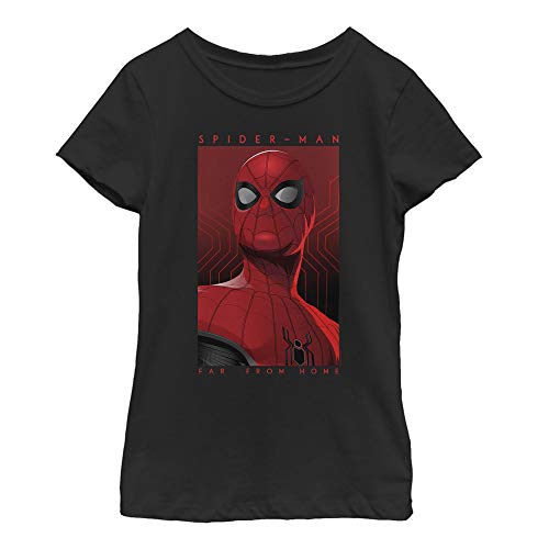 Fifth Sun Girl's Posterized Spidey T-Shirt