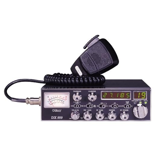 Galaxy-DX-959 40 Channel AM/SSB Mobile CB Radio with Frequency Counter