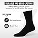 True Religion Mens 8 Pairs Crew Socks for Men Premium Athletic Men's Socks, Shoe Size 8-12