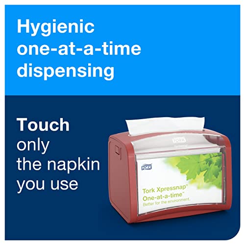 Tork Xpressnap Tischspender Rot N4, Signature Linie, 15,5 cm × 20,1 cm × 15,0 cm, 272612 (x4)