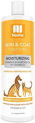 Nootie - Pet Shampoo for Sensitive Skin - Revitalizes Dry Skin & Coat - Natural Ingredients - Soap, Paraben & Sulfate Free - Cleans & Conditions,16 oz