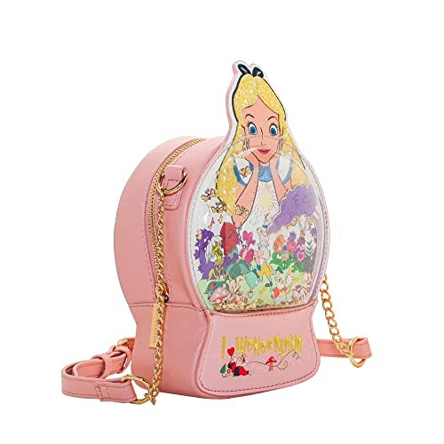 Danielle Nicole X Disney Alice in Wonderland Snow Globe Crossbody - Fashion Cosplay Disneybound Cute Crossbody Bags Multicolor2