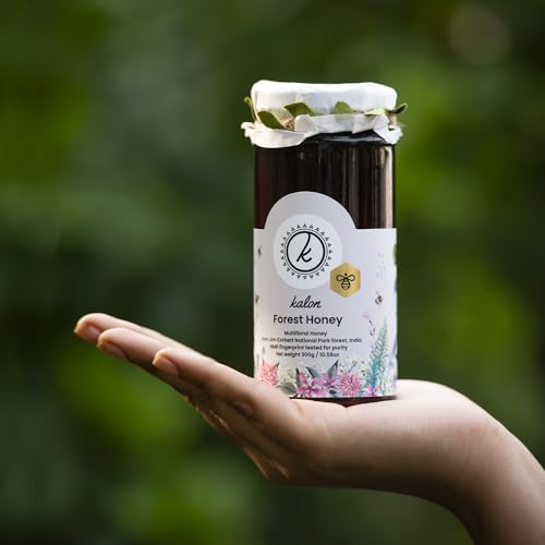 Image of KALON 100% Natural Forest Honey | NMR Tested | No Added Sugar and Preservatives | Mild Flavour with Floral Aroma - 300 gm