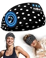 MUSICOZY Sleep Headphones, Comfortable Headband Headphones for Side Sleepers - Bluetooth 5.4 Wireless Headphone with Ultra Thin Speakers for Sleeping,Sport,Travel | Eye Mask Design for Deep Sleep