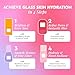 Glow Recipe Glass Skin Hydration Travel Size Korean Skincare Set - Includes Mini Cloudberry Facial Toner, Strawberry Blur Drops, Blackberry Retinol Serum & Pink Juice Moisturizer (4 Count)