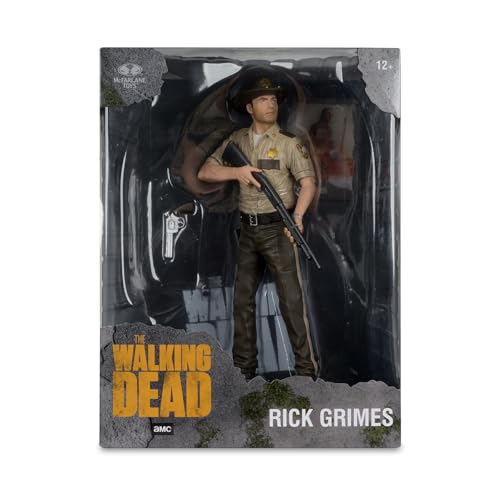 McFarlane Toys - The Walking Dead Rick Grimes 1:8 Scale Posed Figure image 11