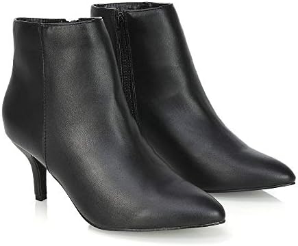 ESSEX GLAM Womens Low Heel Ankle Boots Review | Image 5