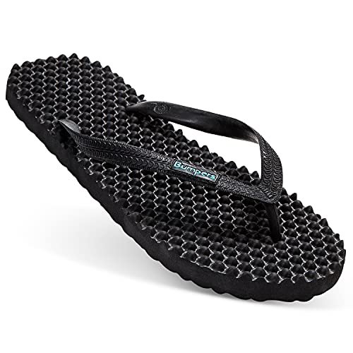 Flip Flops For Men - Beach & Shower Sandals For Mens, Comfortable Massage Acupressure Slippers, Indoor & Outdoor Footwear