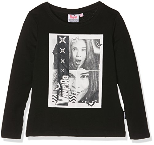 CHICA VAMPIRO 77849 T-Shirt Fille NA Noir (Noir) 6 Ans (Taille Fabricant: 6 Ans) Lot de