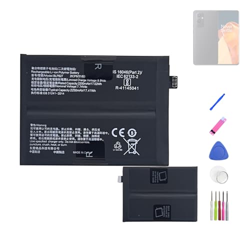 Batterie BLP827 pour OnePlus 9 Pro réglant les coupures et baisse d'autonomie LE2121