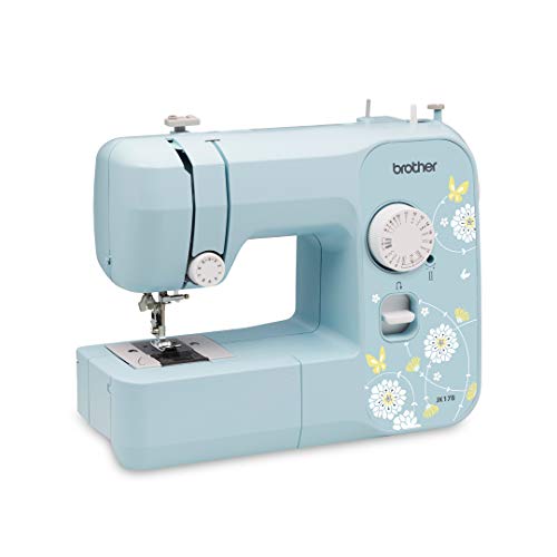 Brother Sewing Machine, JK17B, 17 Stitches, LED Light, Instructional DVD included"Min 1 year manufacturer warranty"