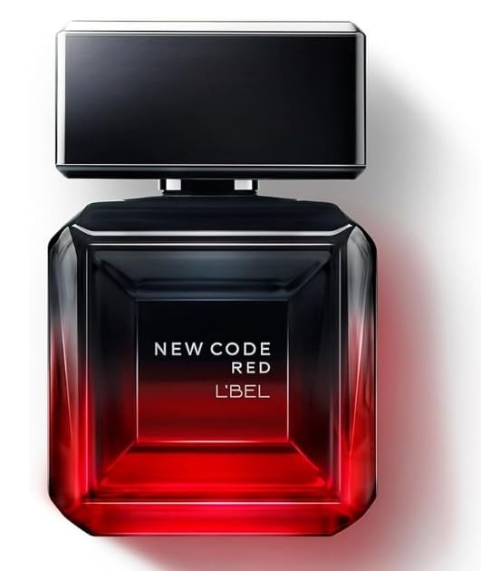 L'Bel New Code Red Eau de Toilette for Men High Concentration 3 fl. oz. 90 ml