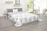 Schützt Ihr Bett tagsüber vor Staub und verwandelt jeden Raum in einen Blickfang - Pflegeleichtes und knitterarmes Polyester