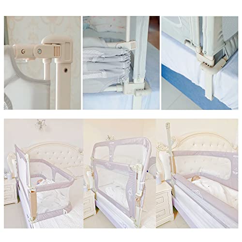 3 In 1 Baby Bedside Sleeper,Bedside Cribs For Cosleeper Baby,For Co Sleeper For Baby In Bed,Portable Crib,Breathable And Visible Mesh Window,Soft Washable Liner Cover And Sturdy Aluminum Alloy ( Color #TOP1