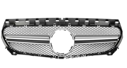 Calandre de voiture pour Mercedes CLA W117 avec grille de capot argent