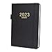 Produktbild Kalender 2023 Buchkalender A5 1 Tag 1 Seite ,Hardcover Tagesplaner mit, Taschenkalender 2023 als Planer | Hardcover Terminkalender 2023 | Buchkalender 2023 DIN A5 (schwarz)