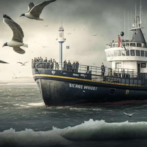 ⛴️ Seabirds and Ferry Port Sounds on the Isle of Amrum