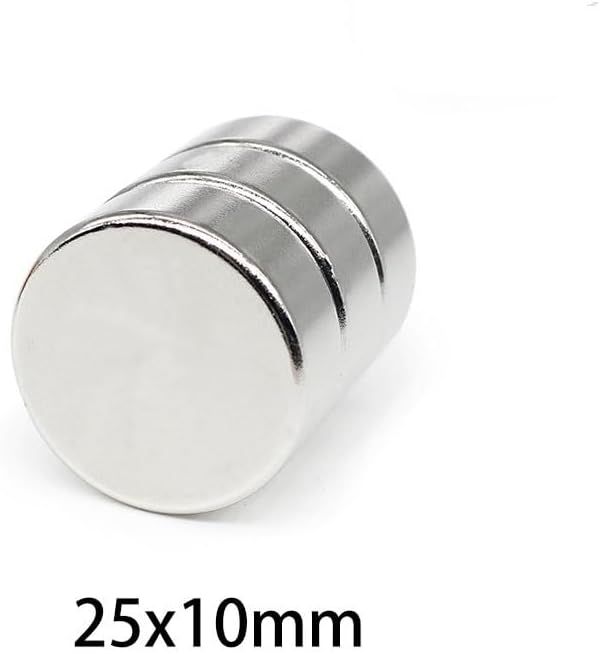 1/2/5/10PCS 25x10 mm Round Neodymium 25x10mm Thick Disc Magnetic 25 * 10 magnet(10PCS)