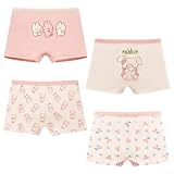 acmede boxer bambina intimo mutande comodi mutandine cotone per ragazze taglia 2-11 anni biancheria intima confezione da 4