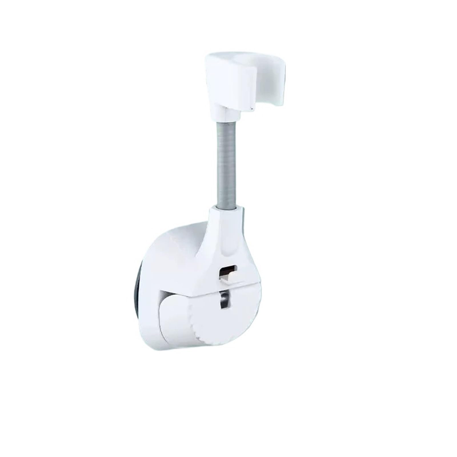 Support de douche mural blanc orientable pour réparer un support cassé sans percer le carrelage