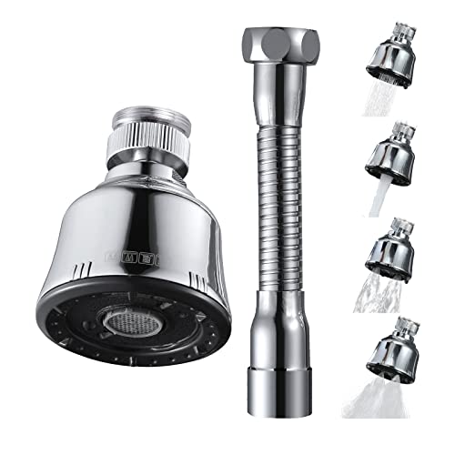 Sink Faucet Sprayer Attachment, Upgrade 4 Mode Adjustable
