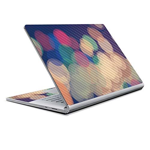 Image of MightySkins Carbon Fiber Skin for Microsoft Surface Book 2 13 inch (2017) - Focus,Protective, Durable Textured Carbon Fiber Finish,Easy to Apply, Remove, and Change Styles,