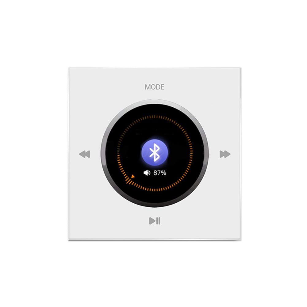 Haut-Parleurs de Plafond D'Amplificateur 2x25W Mural avec Panneau de Commande Audio Bluetooth 86 pour Le Système de Musique de Fond de Maison B