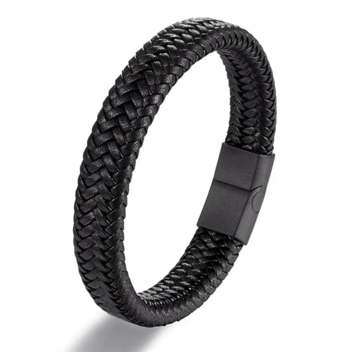 Bracelet cuir punk homme idée cadeau anniversaire bijou masculin