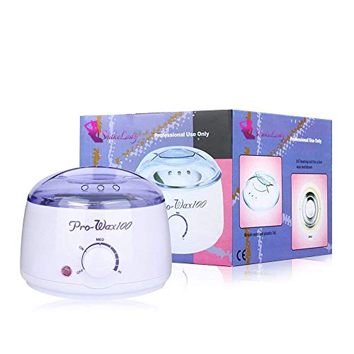 500ML Wax Warmer for Home and Salon, ShakeLady Hair Removal Wax Heater Electric Wax Pot Kit Wax Heater Machine Satin Smooth Paraffin Wax Spa for Hands Feet Face (500ML)