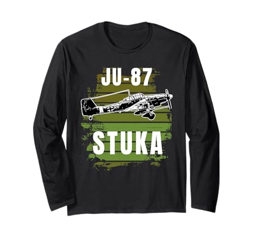 Avions de Combat WW2 / JU 87 Stuka/Fans d'avions de Combat WW2 Manche Longue