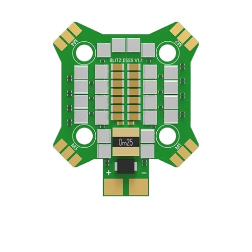 �݊���������܂�BLITZ Mini E55R / E55S BLHeli32 2-6S ESC DShot150/300/600/ 20x20mm RC FPV�t���[�X�^�C�����[�V���O�h���[���A�N�Z�T���[�ɑΉ�(E55S ESC)
