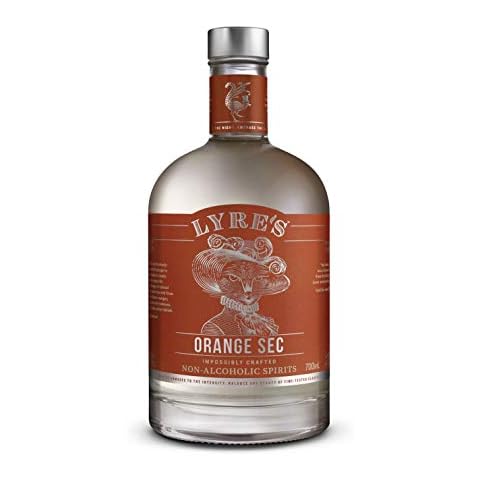Lyre's Orange Sec - Non-Alcoholic Spirit - Triple Sec Style | Award Winning | 23.7 Fl Oz Cover