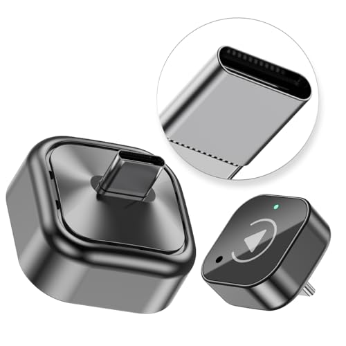 Spedal 2026 Wireless CarPlay & Android Auto Adapter (Nativer USB-C) 2-in-1 Dongle WiFi 6 & BT 5.4 Plug & Play für kabellose Freiheit Verzögerungsfrei für Kabelgebundene Systeme ab 2016