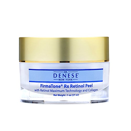 Dr. Denese SkinScience FirmaTone RX Retinol Peel Brightening Radiance with Retinol, Papaya Enzymes, Schizandra Berry - Reduced Pores, Increased Tightness & Firmness - Cruelty-Free, Paraben-Free - 1oz